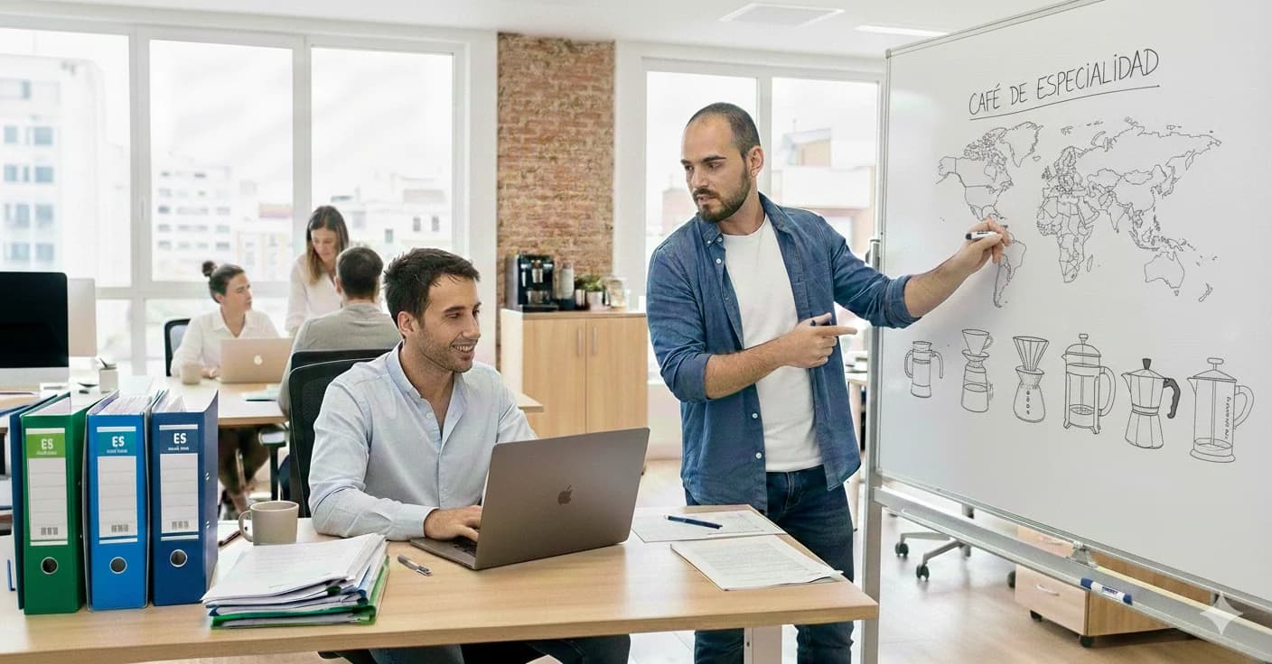 Cafedex team photo - specialty coffee experts and artisan cafe curators